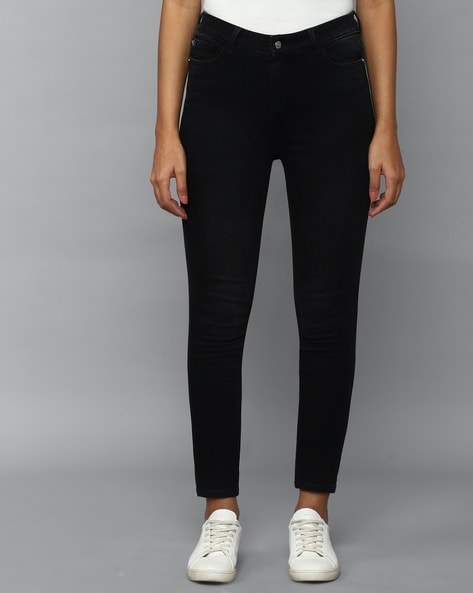 Allen Solly Skinny Fit Mid-Rise Jeans