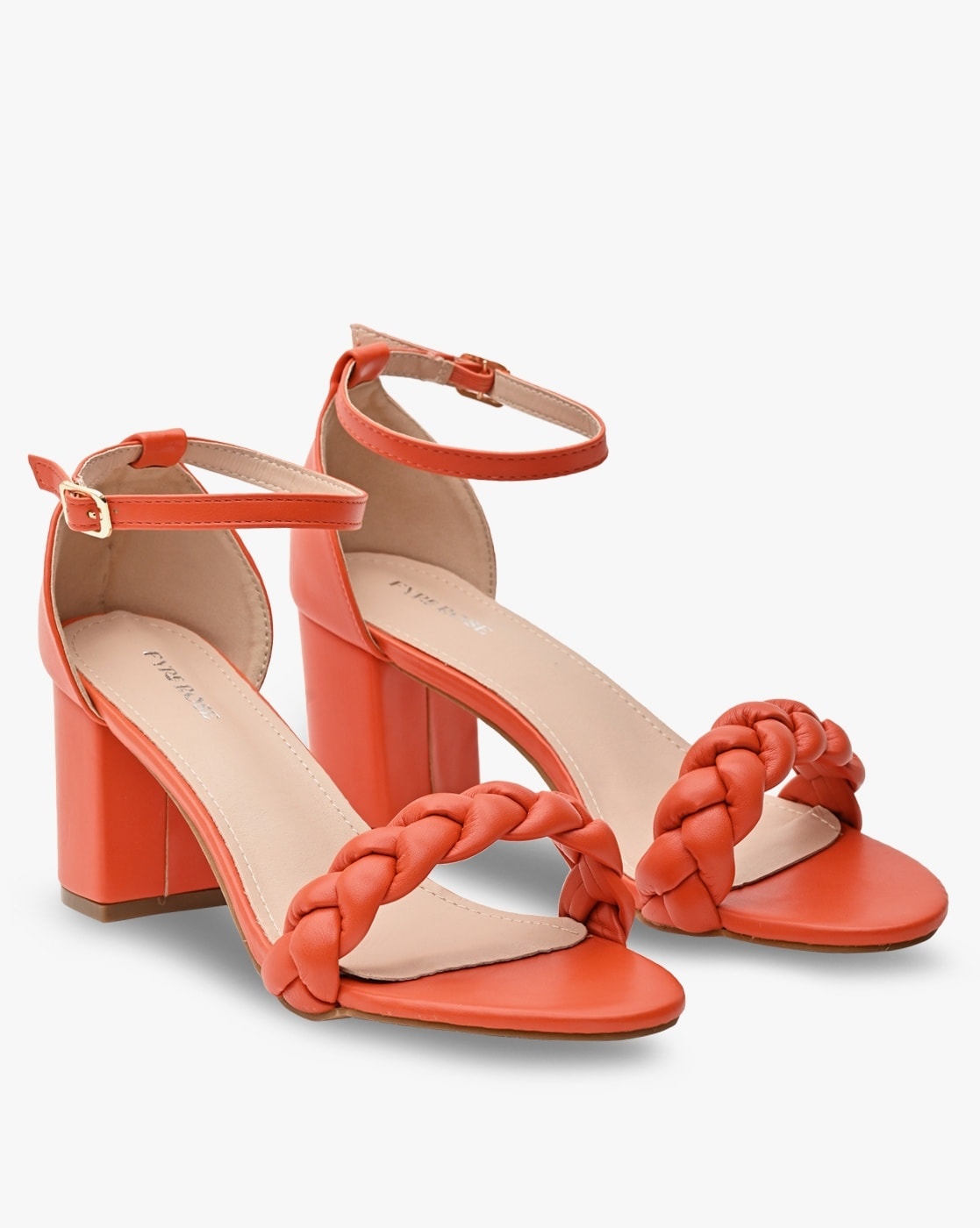 Buy Iconics Red Women Solid Sandals Online