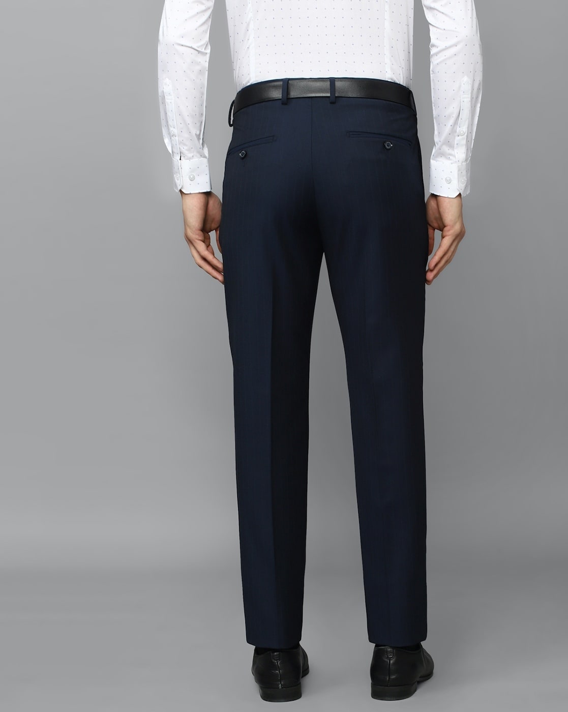 Slim fit indigo navy pants | Stylish men's trousers| High-quality indigo  navy pants | WAM DENIM