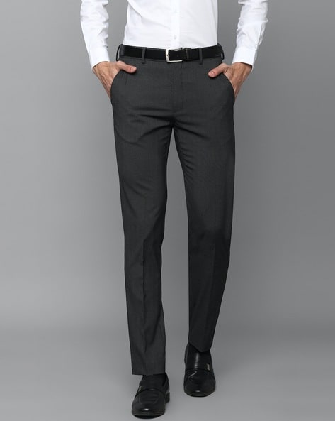 Buy Stylish Dark Grey Stretchable Pants for Men Online