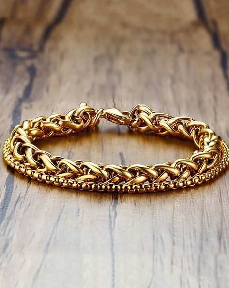 Buy 14K Gold 10mm Curb Chain Bracelet, Gold Cuban Link Chain Bracelet, Gold Chain  Bracelet, Chunky Retro Chain, Bold Link Chain, Gift for Her Online in India  - Etsy