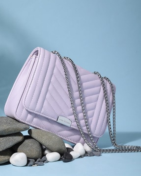 Lino Perros Sling and Cross bags : Buy Lino Perros Womens Lavender Sling Bag  Online