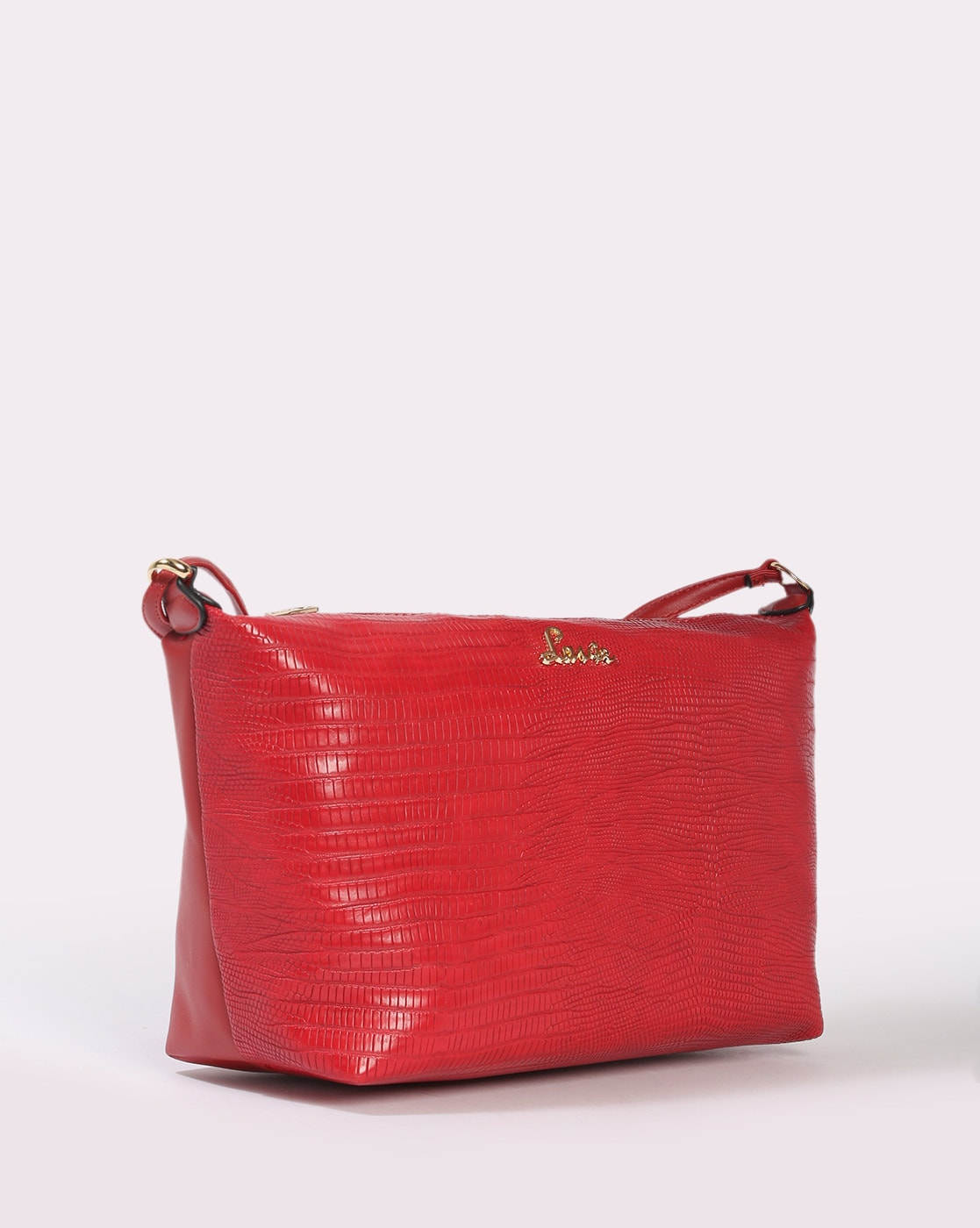 Alligator crossbody bag Louis Vuitton Red in Alligator - 10927920