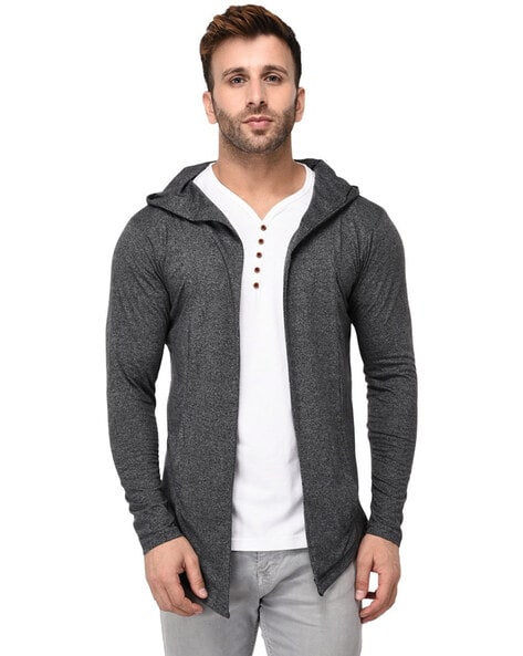 Buy Dark Grey Sweaters Cardigans for Men by GRANDSTITCH Online Ajio