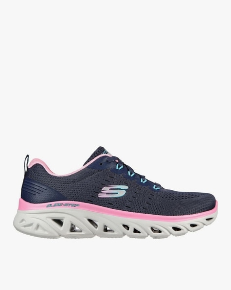 bark Falde tilbage Husarbejde Buy Navy Blue Sports Shoes for Women by Skechers Online | Ajio.com