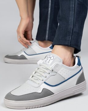 Buy Sky Blue Sneakers for Men by GO21 Online