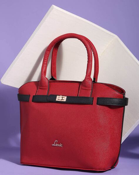 Buy Lavie Wurumba Beige & Tan Solid Medium Handbag Online At Best Price @  Tata CLiQ