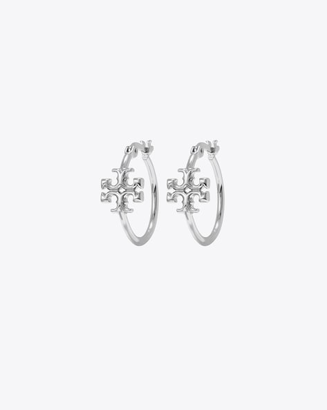 Small Eleanor Hoop Earring: Women's Jewelry, Earrings
