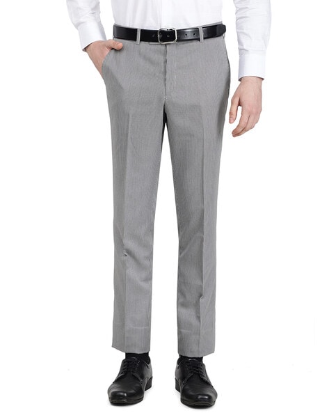 Buy Charcoal Trousers & Pants for Men by INDEPENDENCE Online | Ajio.com