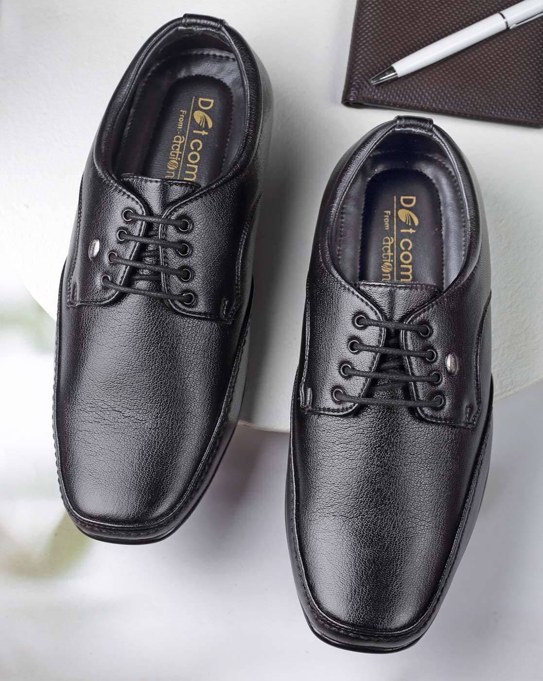 Buy Black Formal Shoes for Men by ACTION Online Ajio