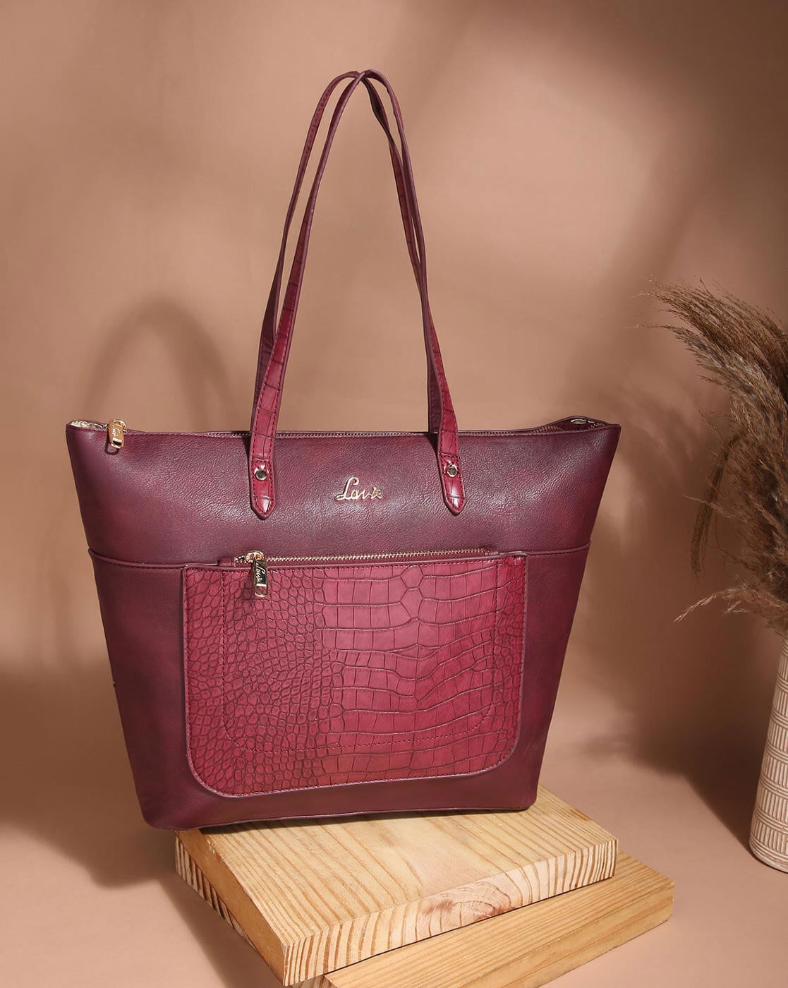 Buy Maroon Handbags for Women by Lavie Online Ajio