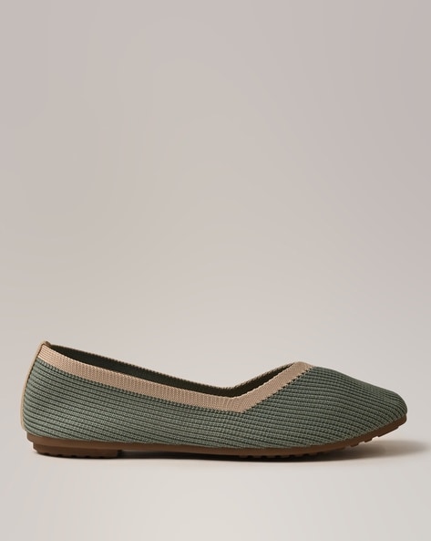 Mint Green Flat Shoes for Women by Buda Jeans Co Online | Ajio.com