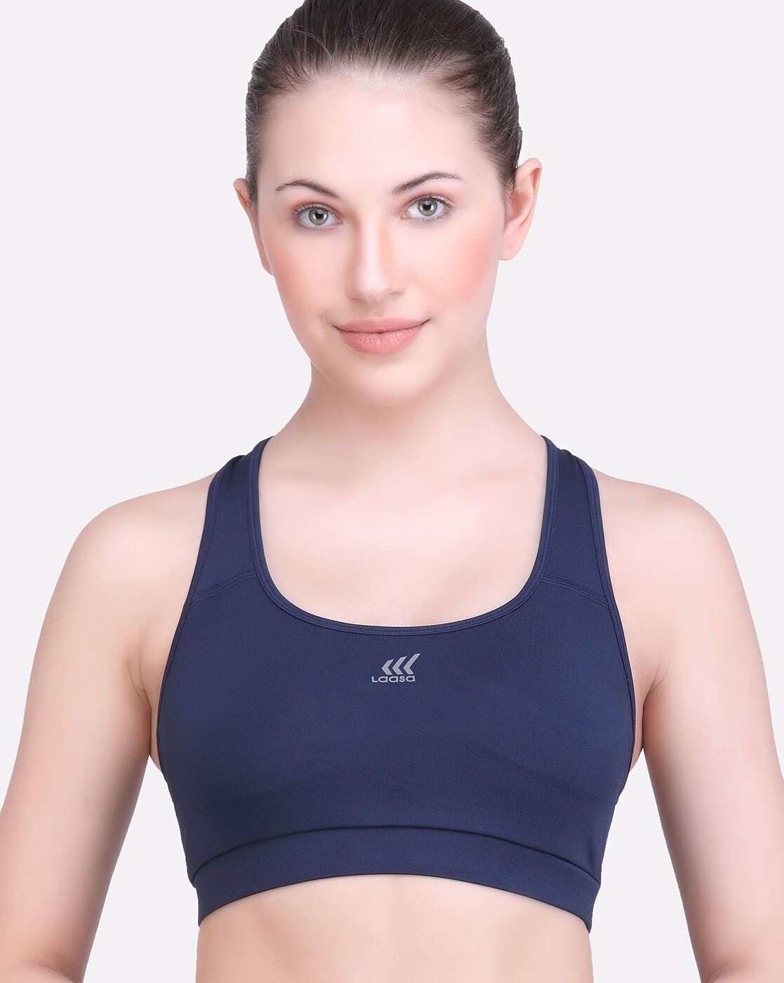 Buy Laasa Sports Solid Sports Bra  Find the Best Price Online in India