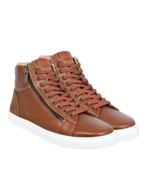 Sneakers dames cognac hot sale