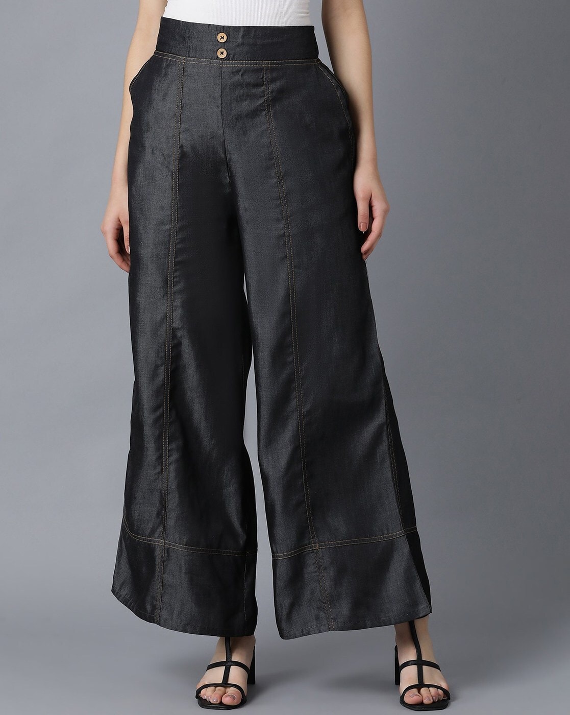 Buy Brown Pants for Women by W Online | Ajio.com