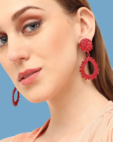 Red Chandelier Earrings - Chico's