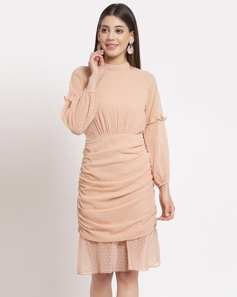 Buy Brown Dresses for Women by ORCHID BLUES Online | Ajio.com
