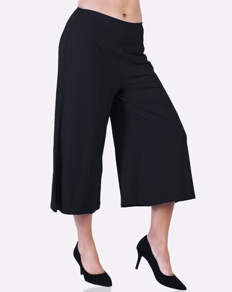 Buy Black Trousers & Pants for Women by LAASA Online