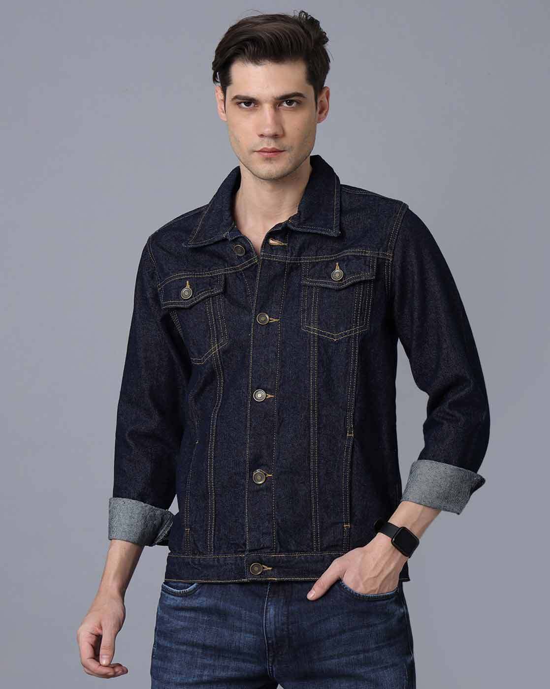 Buy Black Jackets & Coats for Men by High Star Online | Ajio.com