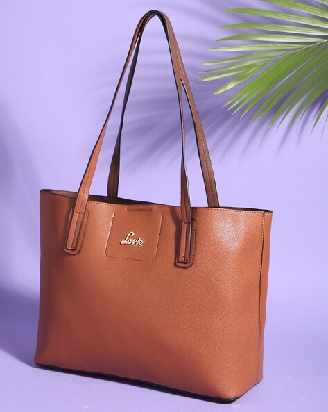 Buy Straw Tote Bag with Dual-Handles | Khaki Color Women | AJIO LUXE