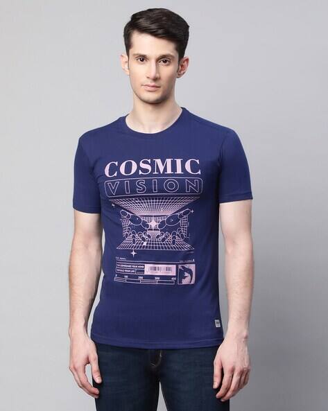 Breakpoint Graphic Print Slim Fit Crew-Neck T-Shirt