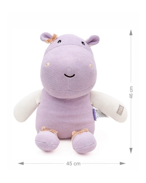 Purple hippo best sale stuffed animal