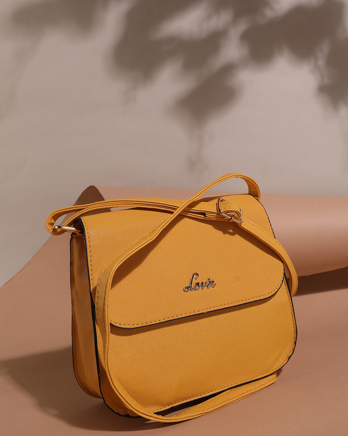 Lavie yellow sling bags on sale