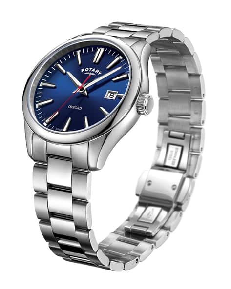 Oxford Rotary Blue Dial Watch LB05092/77 Rotary