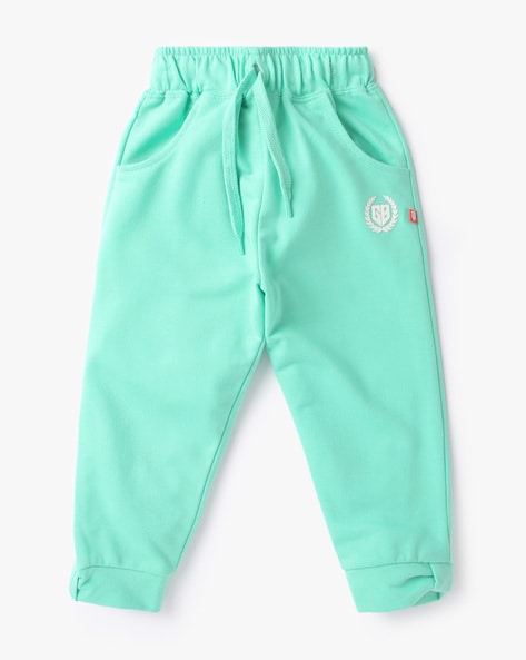Buy Navy Blue Track Pants for Girls by Disney Online