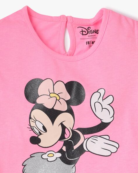 Pink minnie cheap mouse shirt