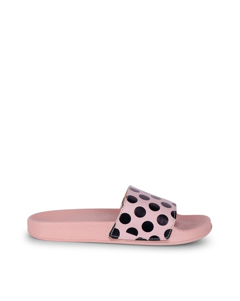 Adilette lite discount slides polka dot