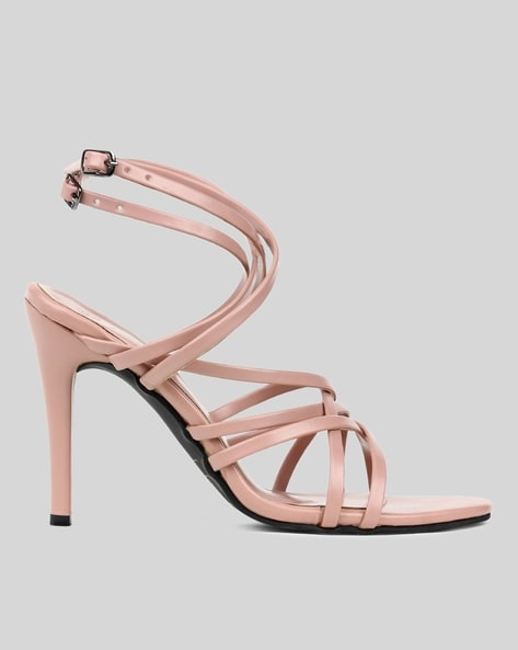 Buy Hot Pink Wide Fit (G) Crossover Ankle Strap Sandals from Next Poland