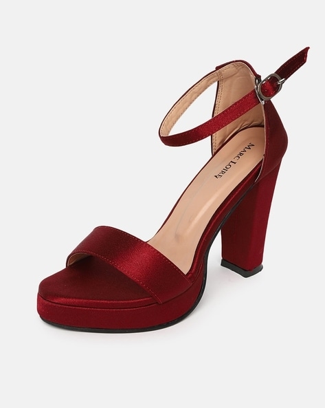 Buy Women Maroon Casual Heels Online - 560779 | Allen Solly