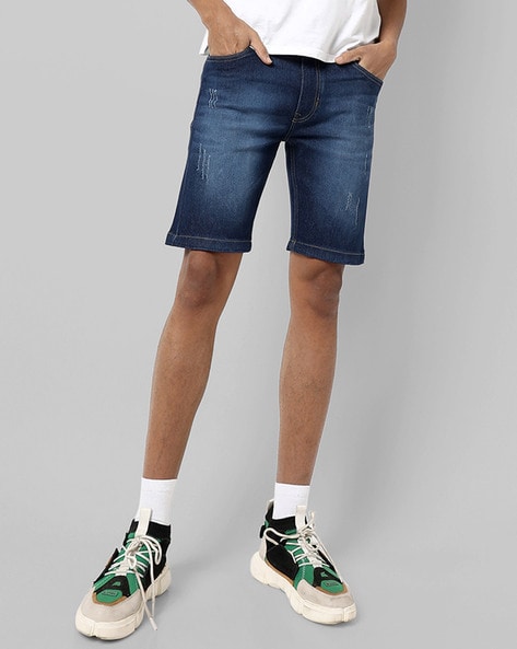 5 Denim Shorts Outfit Ideas For Men To Look Cool  Mens shorts outfits Jean  short outfits Denim outfit men