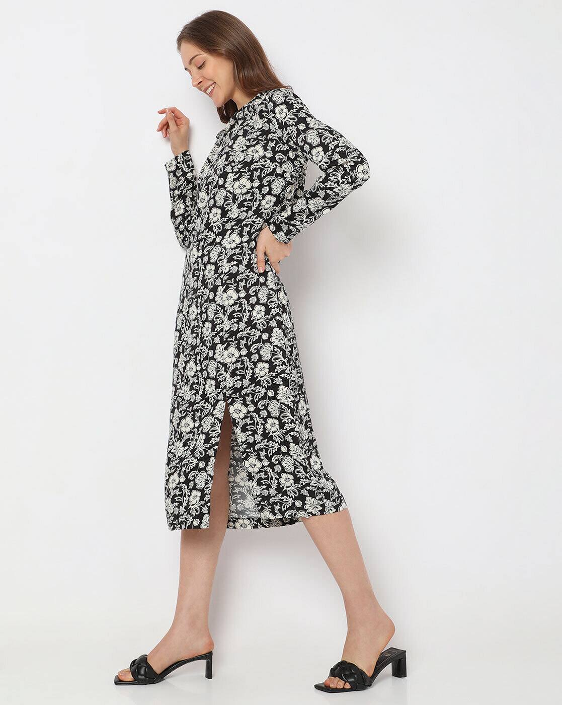 Buy Jet Black white Dresses for Women by Vero Moda Online