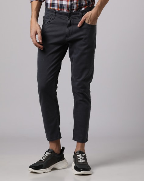 Buy White Trousers & Pants for Men by Buda Jeans Co Online | Ajio.com