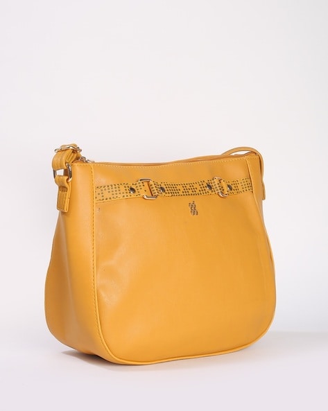 Baggit yellow hot sale sling bag