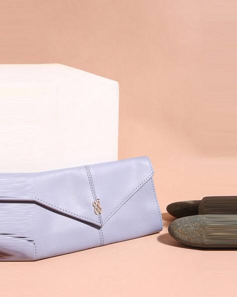 BAGGIT Tri-Fold Wallet with Snap-Button Closure