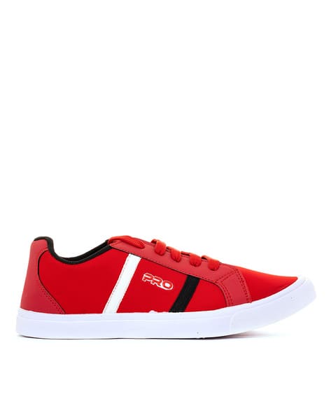 Khadim Red Gym Shoes Pro By Khadims Men's Red Running Shoes