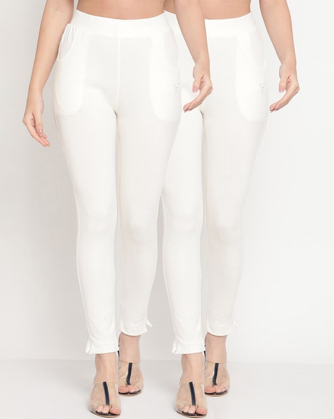 Sleek Split Leggings in white | Off-White™ Official AQ-seedfund.vn