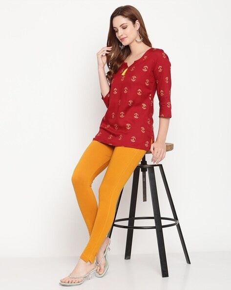 Buy Red Leggings for Women by TAG 7 Online