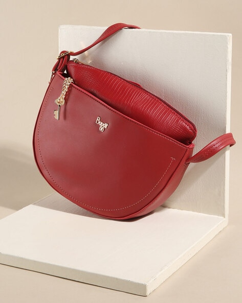 Baggit red sling bag new arrivals