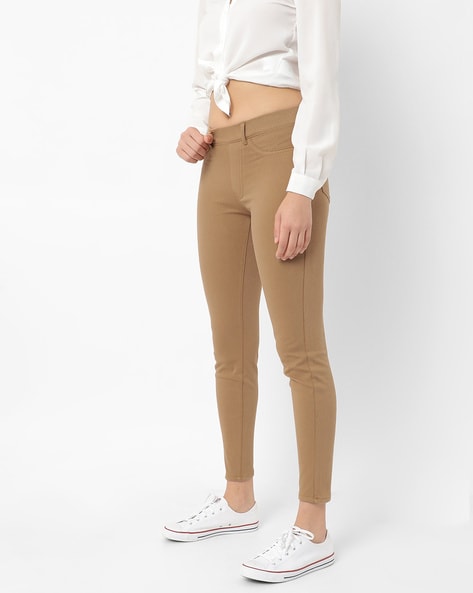 Buy Brown Trousers  Pants for Women by Fig Online  Ajiocom