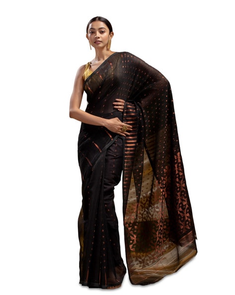 SareesofBengal Womens Cotton Silk Dhakai Jamdani India | Ubuy