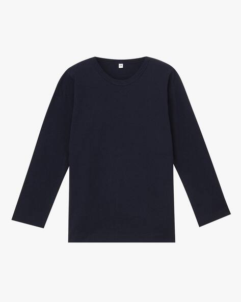Buy Navy Blue Tshirts for Boys by MUJI Online