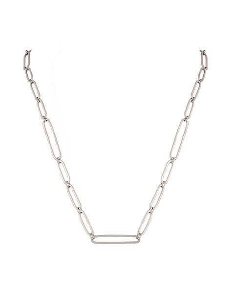Elegant silver chain necklace (Silver) in Hyderabad at best price by Prasad  Gold & Silver Works - Justdial