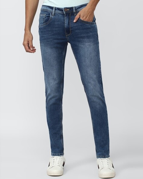 Van heusen best sale blue jeans