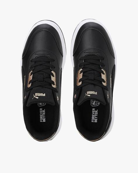 Tori Space Metallic Lace-Up Sneakers