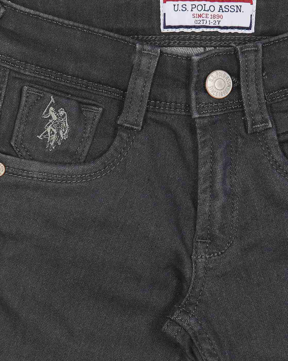 Buy Black Jeans for Boys by U.S. Polo Assn. Online