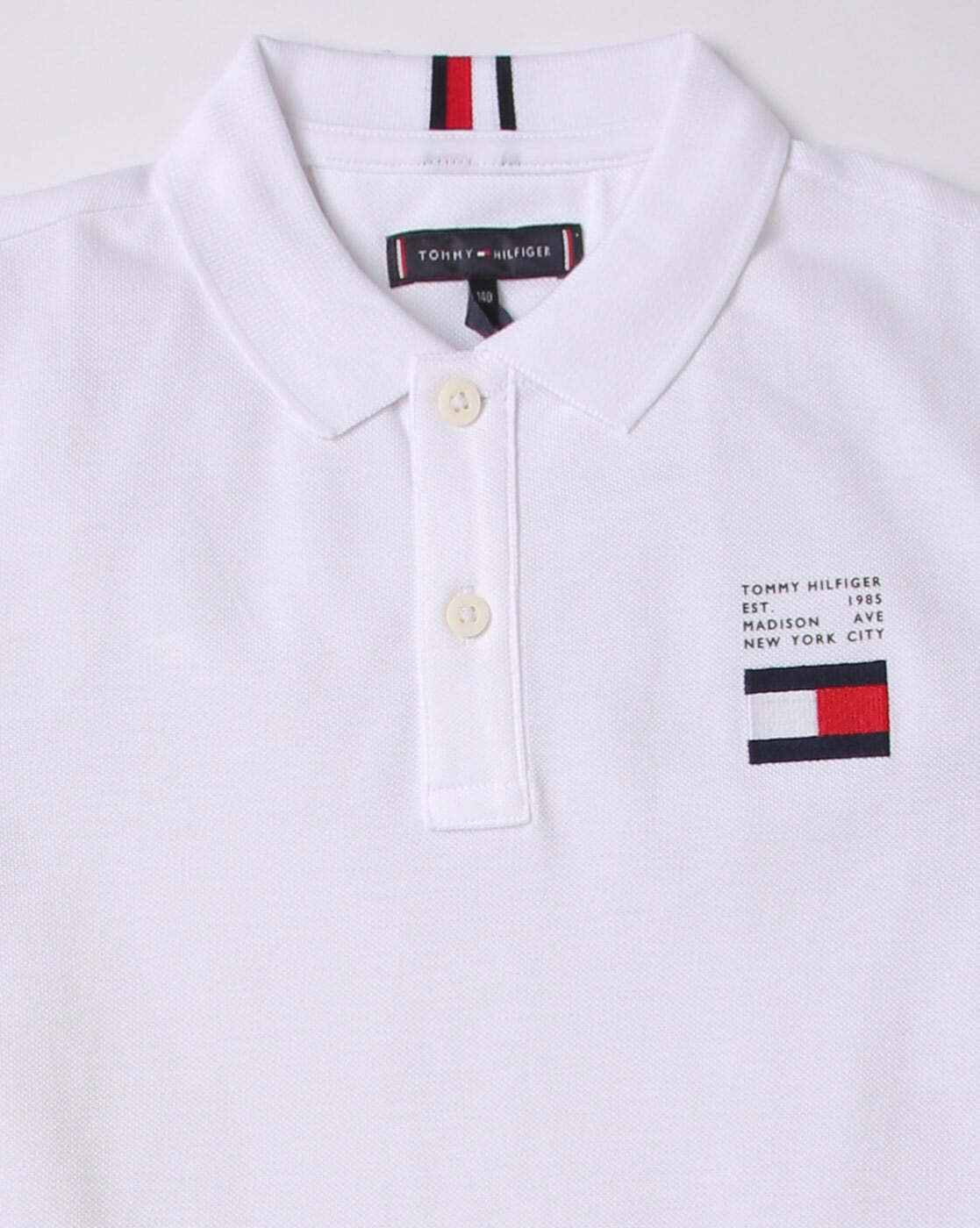 Buy TOMMY HILFIGER White Solid Organic Cotton Regular Fit Mens Casual Shirt
